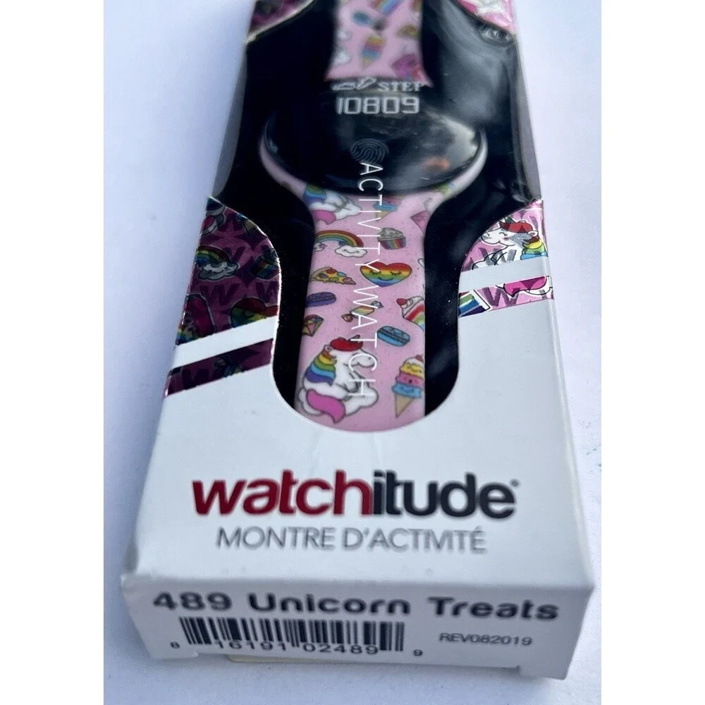 NEW Sealed Watchitude MOVE Activity Watch Unicorn Treats Pink Kids Fitness Track
